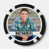 Lot De Jeton De Poker Créez votre propre photo (Verso)