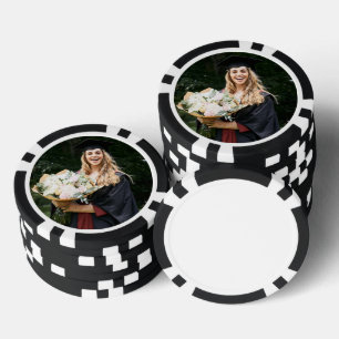 Lot De Jeton De Poker Créez Votre Propre Photo De Diplômé Personnalisée
