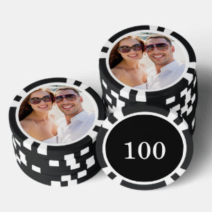 Lot De Jeton De Poker Créez Votre Propre Photo Image Personnalisée