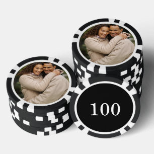 Lot De Jeton De Poker Créez Votre Propre Photo Image Personnalisée
