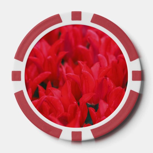 Lot De Jeton De Poker Crimson Waves (Recto)