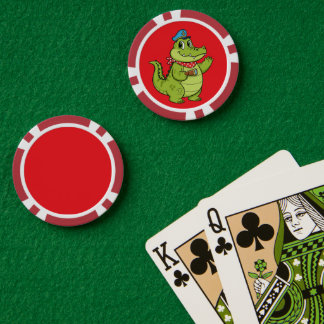 Lot De Jeton De Poker crocodile
