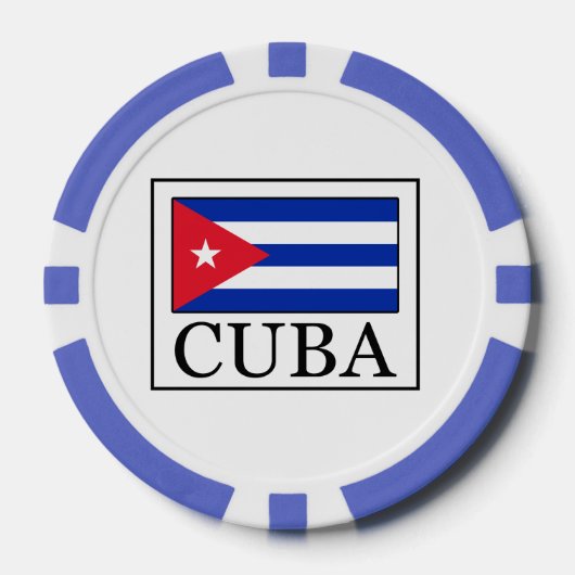 Lot De Jeton De Poker Cuba (Recto)