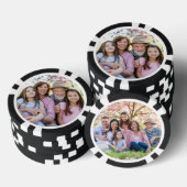 Lot De Jeton De Poker Custom Double Sided Two Photo (Empiler)