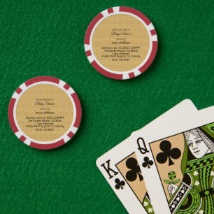 Lot De Jeton De Poker Cute Boho Baby shower Sexe Neutre, Personnalisable