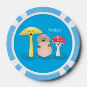 Lot De Jeton De Poker Cute kawaii champignon champignon toadstool (Verso)