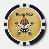 Lot De Jeton De Poker Cute Kung Poo Karate (Recto)