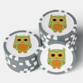 Lot De Jeton De Poker Cute Owl (Empiler)