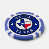 Lot De Jeton De Poker Dallas Texas (Simple)