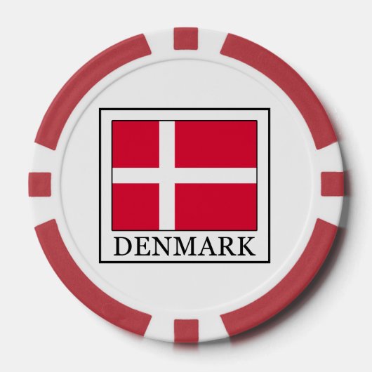 Lot De Jeton De Poker Danemark (Recto)