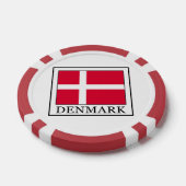 Lot De Jeton De Poker Danemark (Simple)