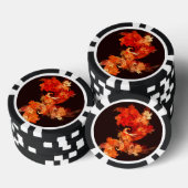 Lot De Jeton De Poker Danse Feux d'artifice Art Abstrait (Empiler)