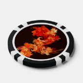 Lot De Jeton De Poker Danse Feux d'artifice Art Abstrait (Simple)