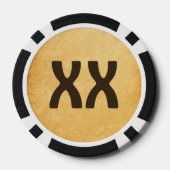 Lot De Jeton De Poker Danse Norse Raven (Verso)