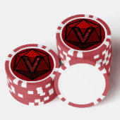Lot De Jeton De Poker DEADLANDS - Red Team Poker Chip (Empiler)