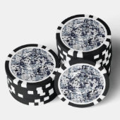 Lot De Jeton De Poker Décor Camouflage numérique de style urbain (Empiler)