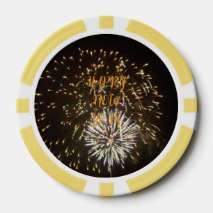 Lot De Jeton De Poker Décoration de fête du Nouvel An / Favori - Feux d'
