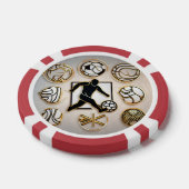 Lot De Jeton De Poker "Des regards sportifs innovants" (Simple)