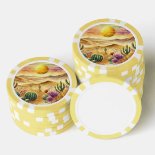 Lot De Jeton De Poker désert