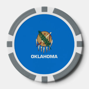 Lot De Jeton De Poker Design de l'Oklahoma State
