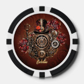 Lot De Jeton De Poker Design Steampunk merveilleux (Recto)