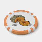 Lot De Jeton De Poker dessin animé citrouille (Simple)