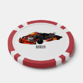 Lot De Jeton De Poker dessin animé de Kart racing (Simple)