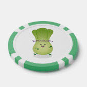Lot De Jeton De Poker dessin animé mignon de bok choy (Simple)