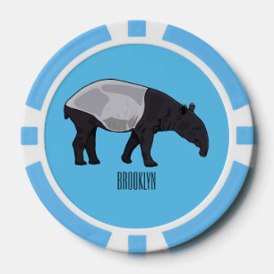 Lot De Jeton De Poker Dessin sur Tapir