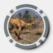 Lot De Jeton De Poker dinosaure austrorapteur (Verso)