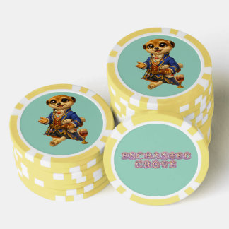 Lot De Jeton De Poker diplomate suricate