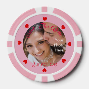 Lot De Jeton De Poker do-it-yourself ~ ENREGISTRER LA DATE Mariage Poker