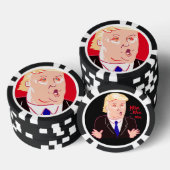 Lot De Jeton De Poker Donald Trump (Empiler)