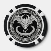 LOT DE JETON DE POKER DRAGON (Verso)