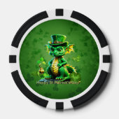 Lot De Jeton De Poker Dragon de la Saint-Patrick (Recto)