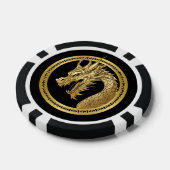 Lot De Jeton De Poker Dragon d'or (Simple)
