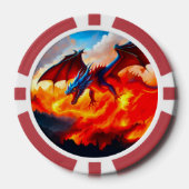 Lot De Jeton De Poker Dragon fire (Recto)