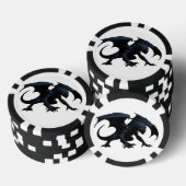 Lot De Jeton De Poker Dragon Ninja (Empiler)