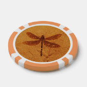 Lot De Jeton De Poker Dragonfly fossile (Simple)