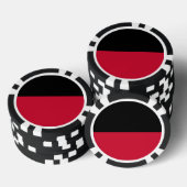 Lot De Jeton De Poker Drapeau de Nimègue (Empiler)