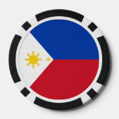 Lot De Jeton De Poker Drapeau des Philippines (Verso)