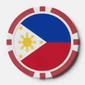 Lot De Jeton De Poker drapeau des Philippines (Recto)