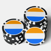 Lot De Jeton De Poker Drapeau du prince (Empiler)