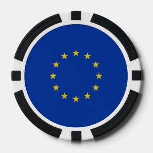 Lot De Jeton De Poker Drapeau d'UE