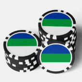 Lot De Jeton De Poker Drapeau Komi (Empiler)