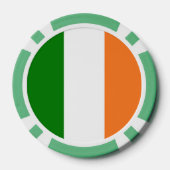 Lot De Jeton De Poker Drapeau total de l'Irlande (Verso)