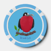 Lot De Jeton De Poker Drôle magnifique dessin animé de frégate (Verso)