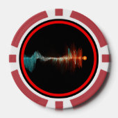 Lot De Jeton De Poker Dualité de la vague de particules (Recto)