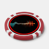 Lot De Jeton De Poker Dualité de la vague de particules (Simple)