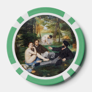 Lot De Jeton De Poker Edouard Manet - Le déjeuner sur l'herbe